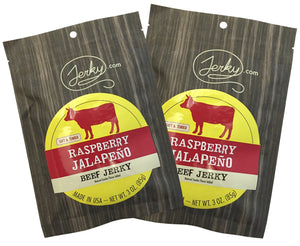 All-Natural Beef Jerky - Raspberry Jalapeno