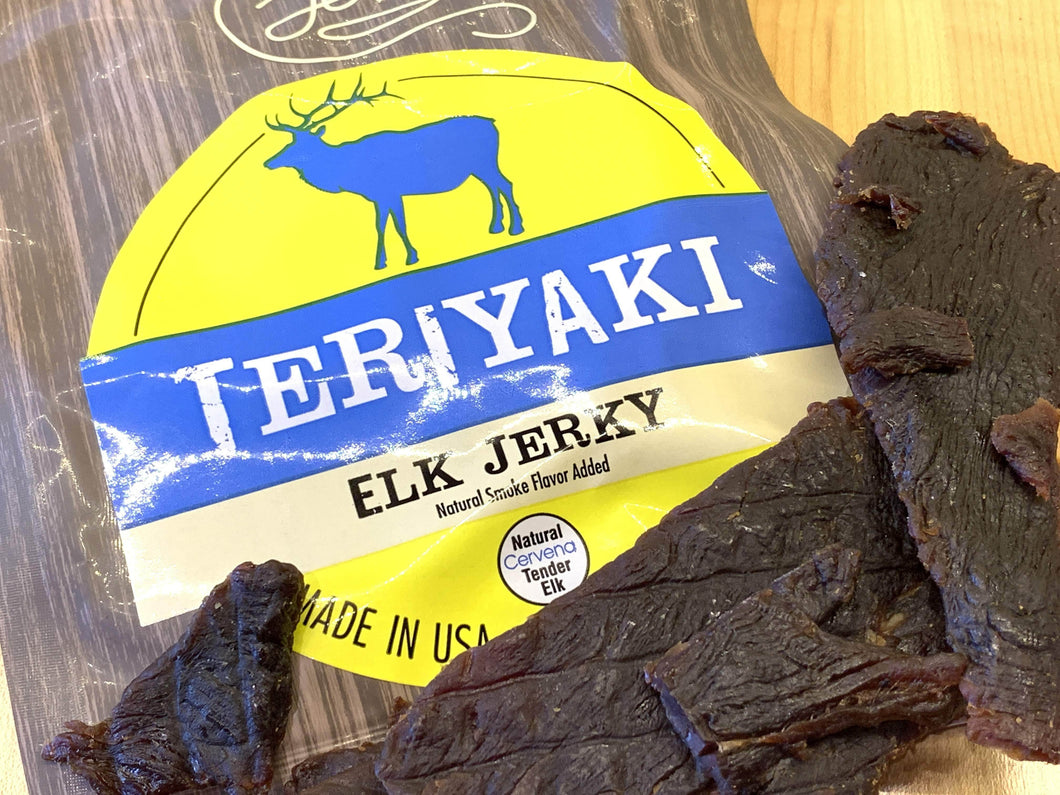 All-Natural Elk Jerky - Teriyaki