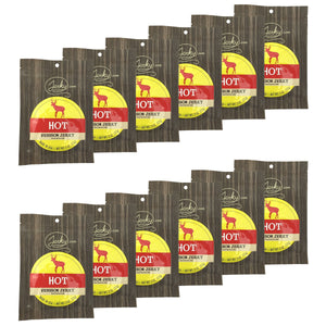 All-Natural Venison Jerky - Hot